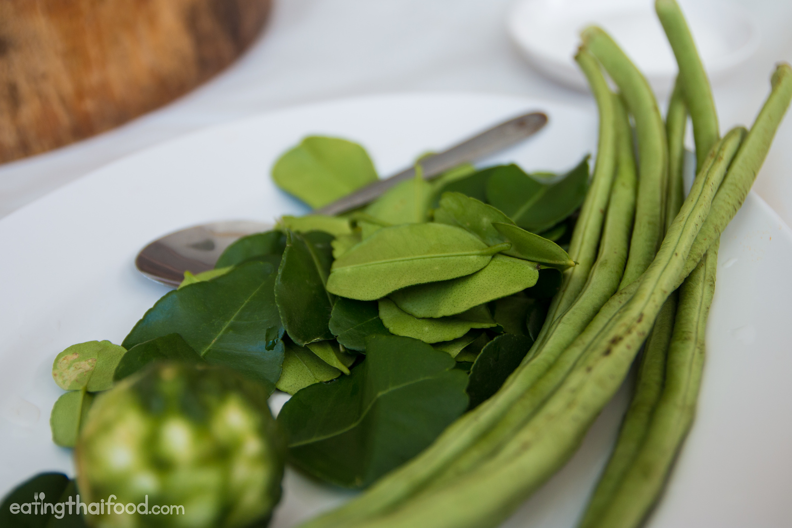 Kaffir lime leaves