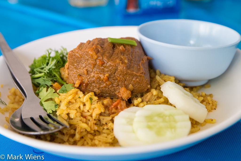 Thai biryani in Chiang Mai
