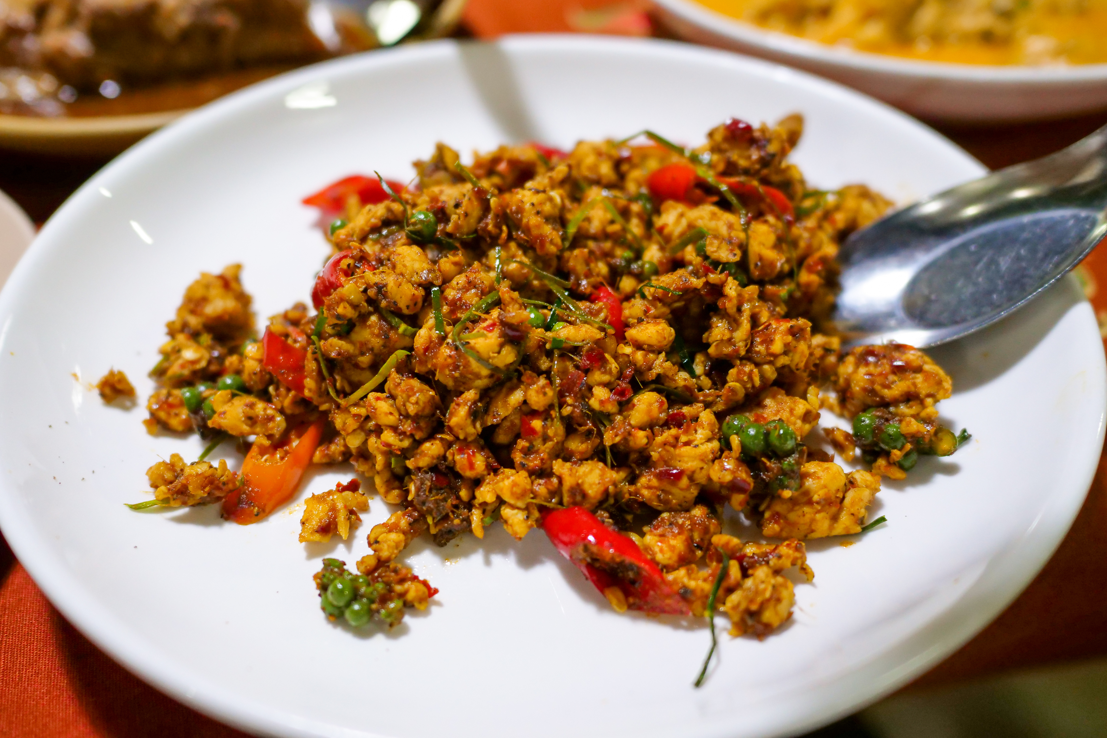 Thai curry dishes