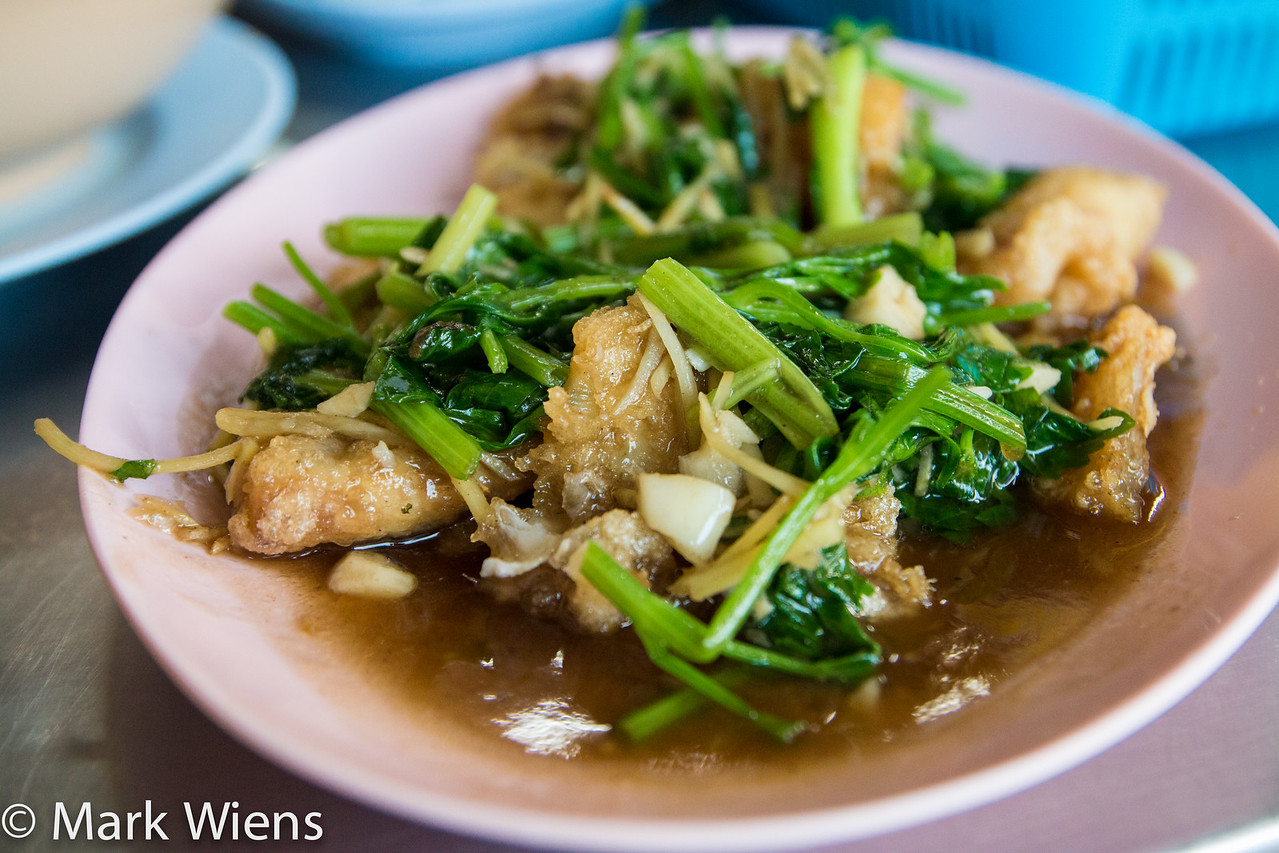 fish with celery