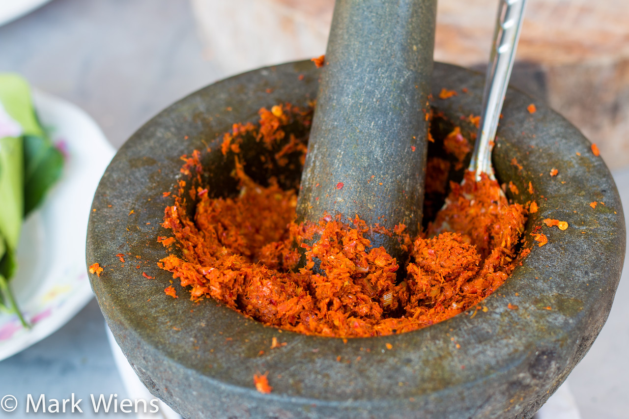cooking Thai food