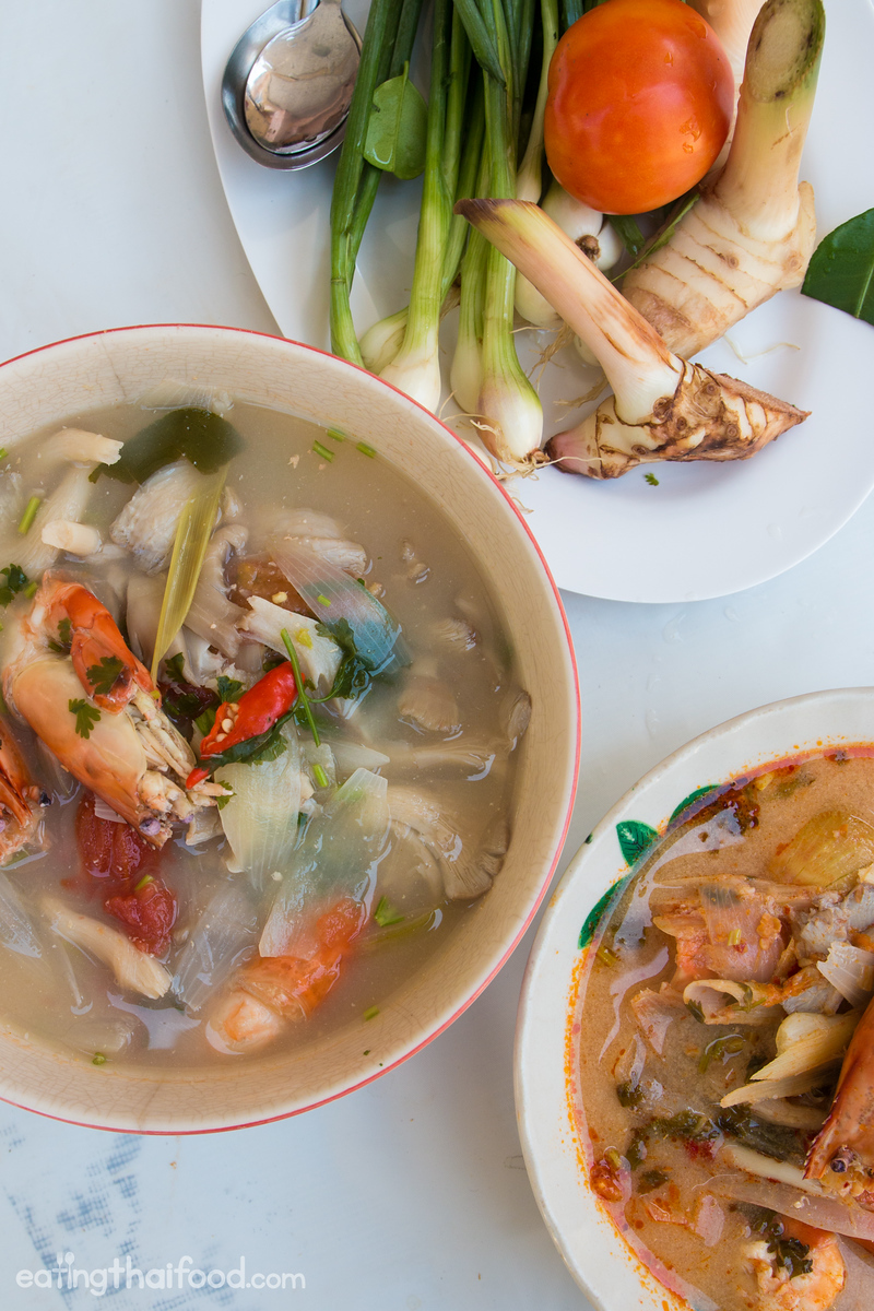 Thai tom yum soup recipe